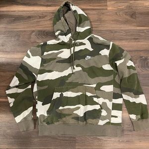 Camo nike hoodie